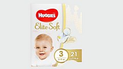 Huggies Elite Soft 3 Uşaq Bezləri 5-9kq 21əd