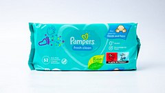 Pampers Fresh Clean Uşaqlar üçün Nəm Salfet 52əd