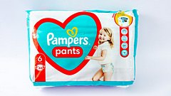 Pampers Pants 6 Uşaqlar üçün Tuman-bez 14-19kq 44əd