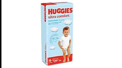 Huggies Ultra Comfort Oğlan Uşaqları üçün Bez 4+ (10-16 kq) 60 əd