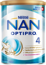 NAN 4 OPTIPRO südü, 18 aydan, 400 qr