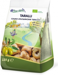 Fleur Alpine İtalyan Taralli, şüyüd ilə 125 q
